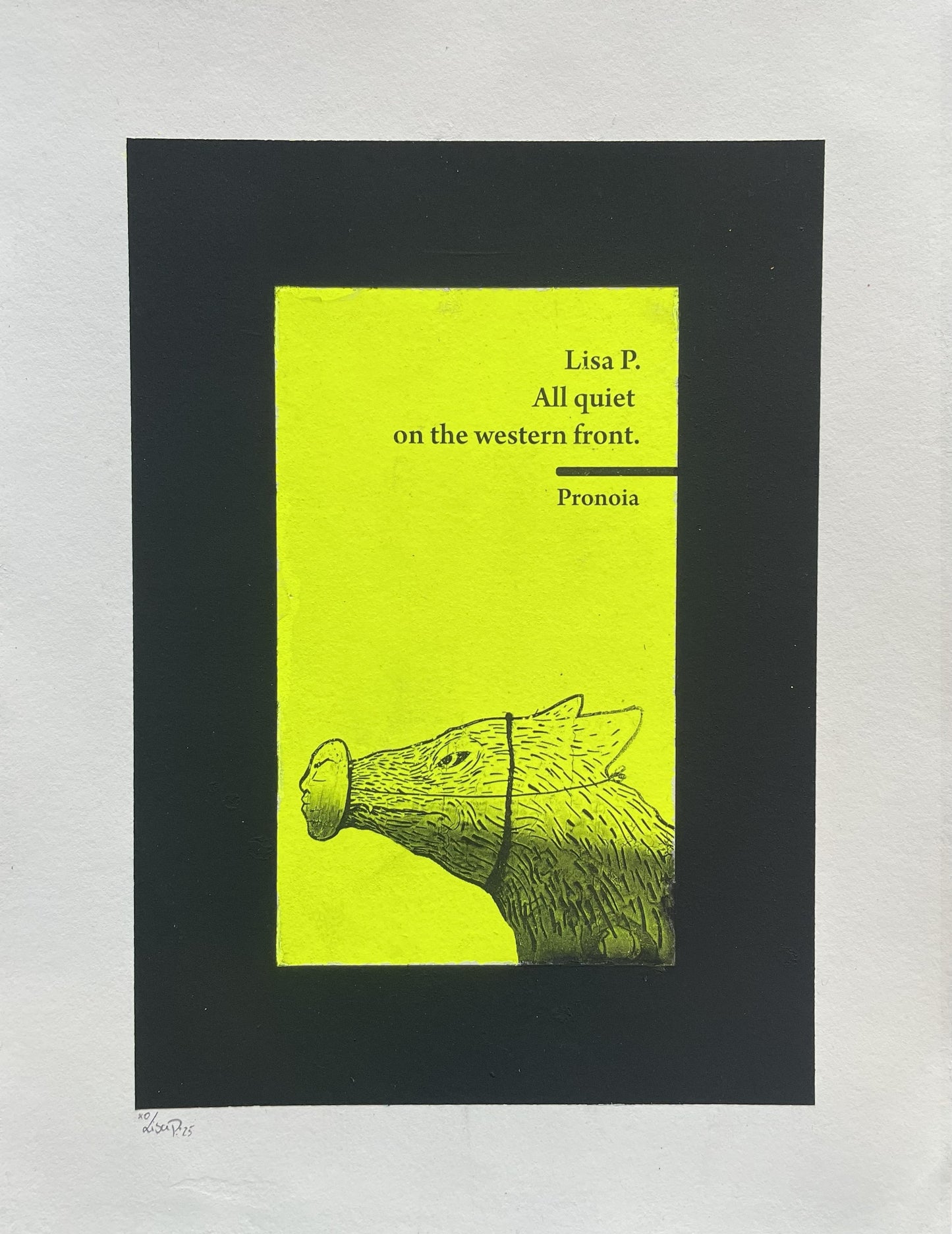 AVARITIA – Pronoia: Chapter 55 – Limited Edition Hand Signed Fine-Art-Print – english edition