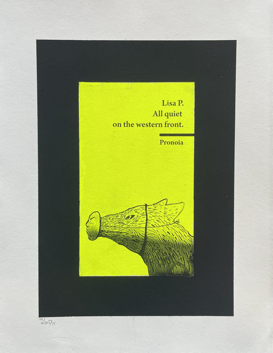 AVARITIA – Pronoia: Chapter 55 – Limited Edition Hand Signed Fine-Art-Print – english edition